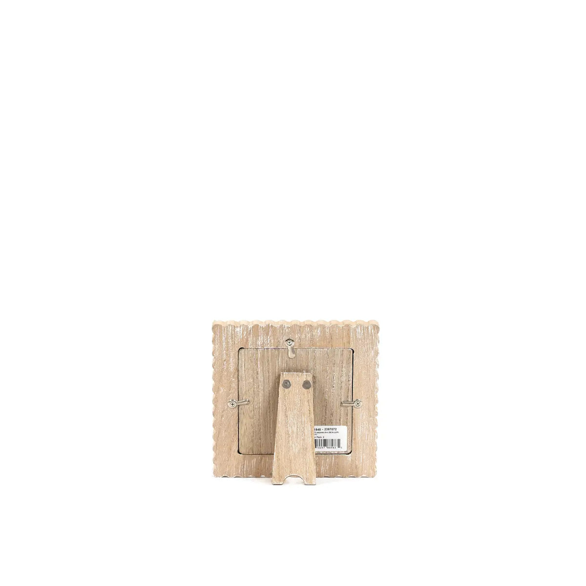 Scallop Photo Frame - Natural