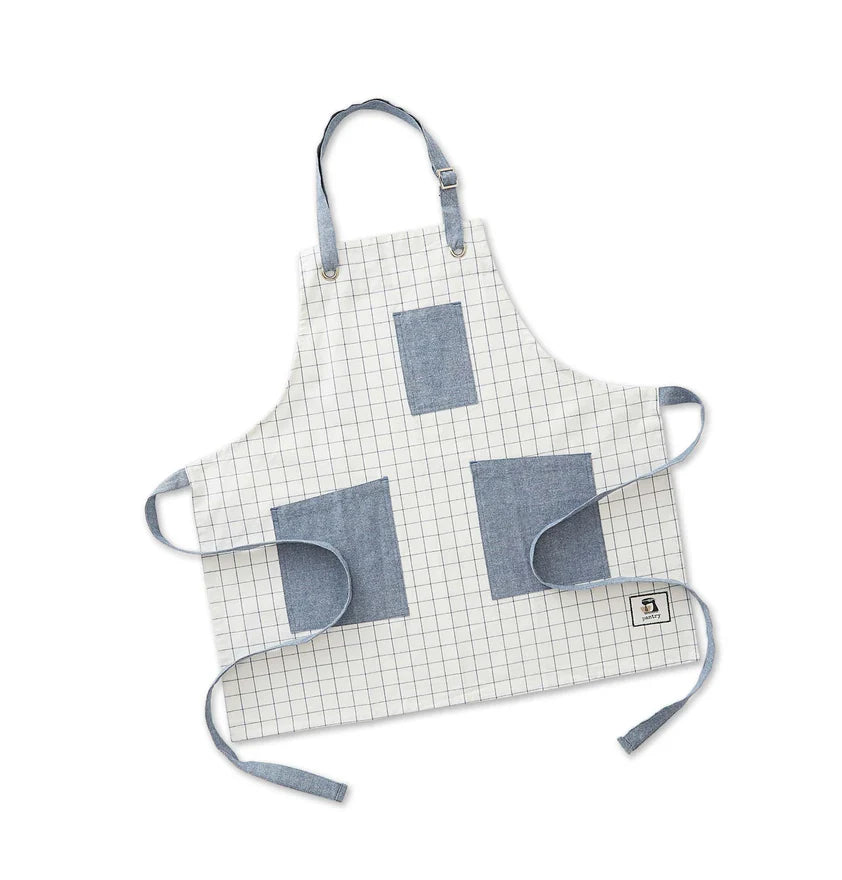Windowpane Plaid Pantry Apron