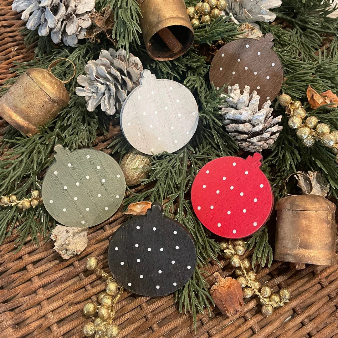 Mini Holiday Bulbs - Set of 5