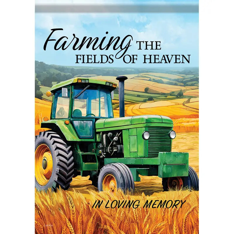 Farming Heaven Garden Flag