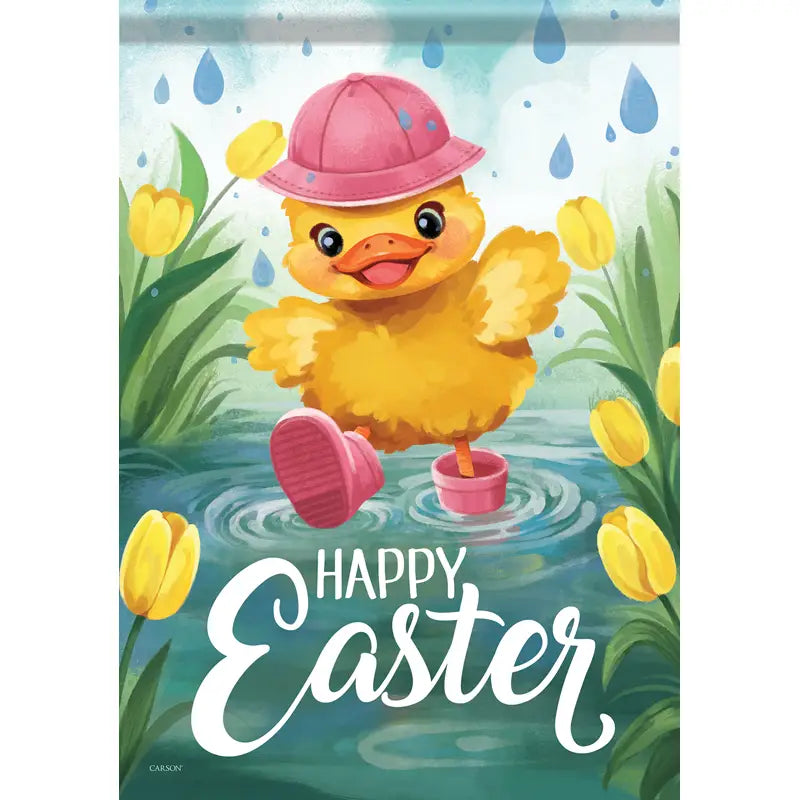Happy Easter Garden Flag