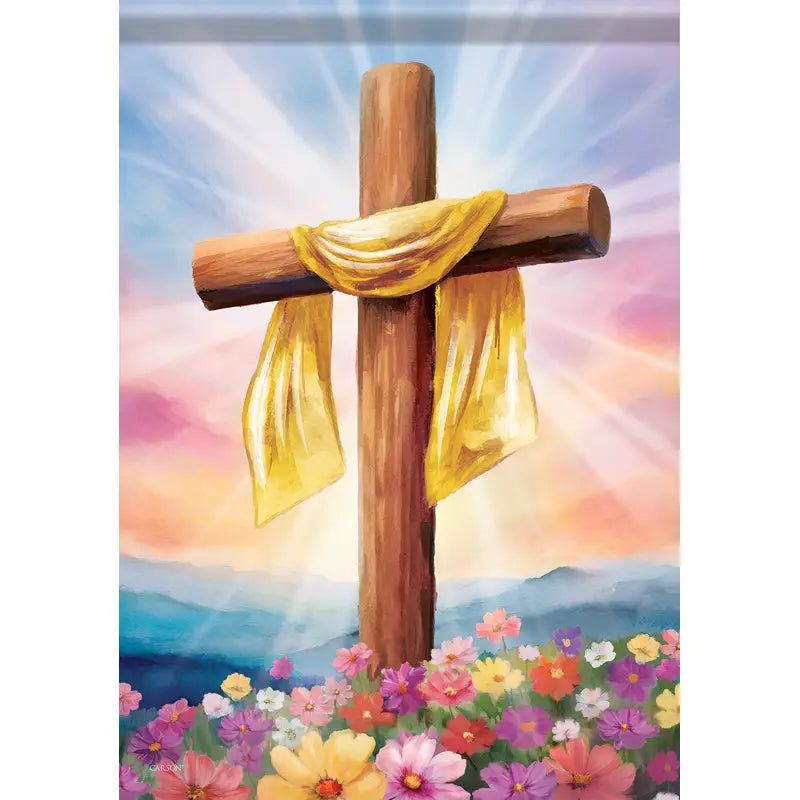 Holy Cross Garden Flag