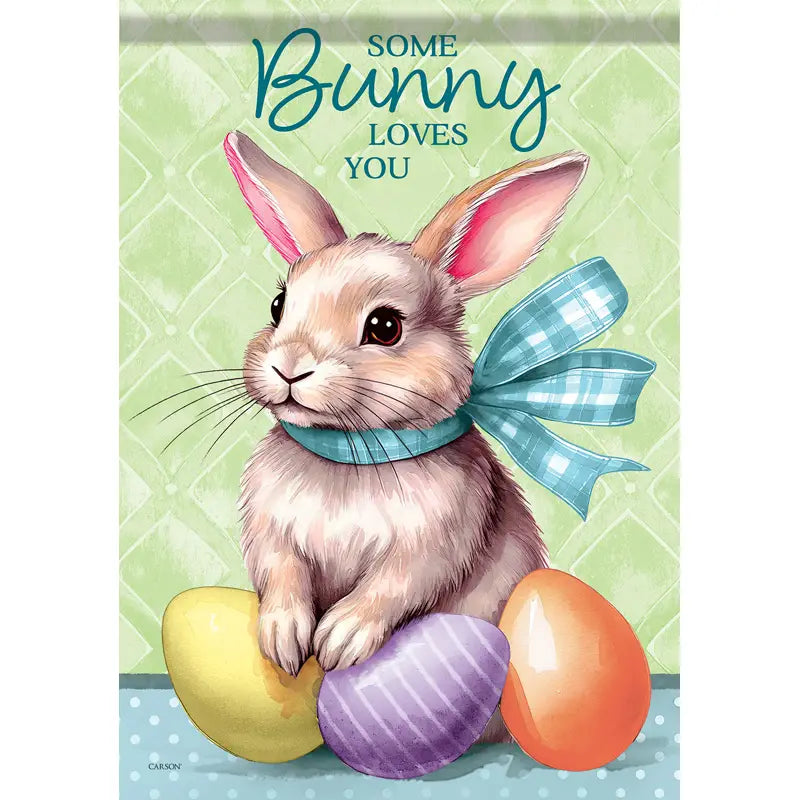 Some Bunny Garden Flag