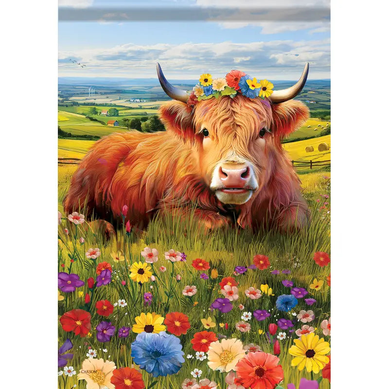 Wildflower Highand Garden Flag
