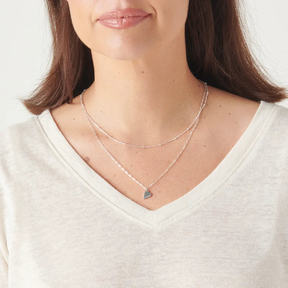 Silver Heart Necklace