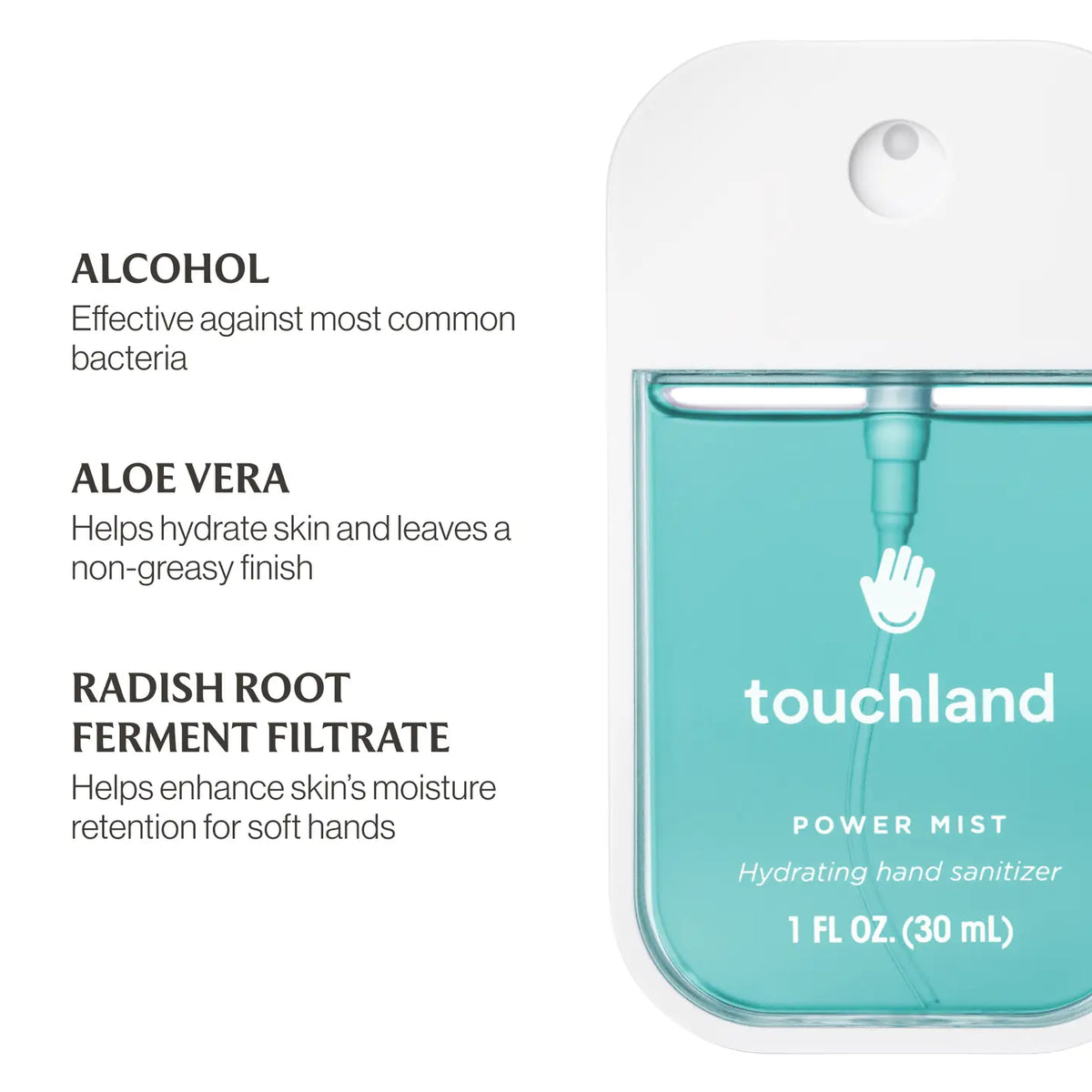 Touchland Hand Sanitizer - Blue Sandalwood