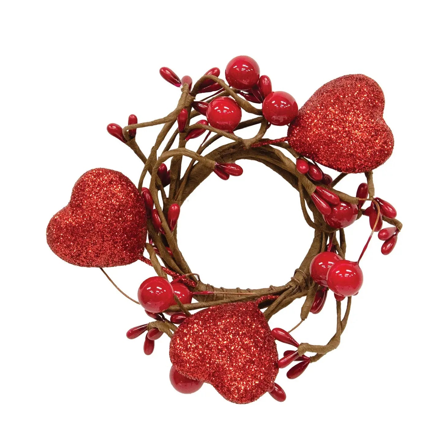 Heart & Berries Candle Ring - Small