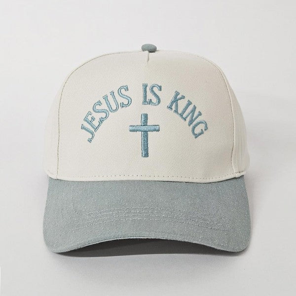Jesus is King Baseball Cap