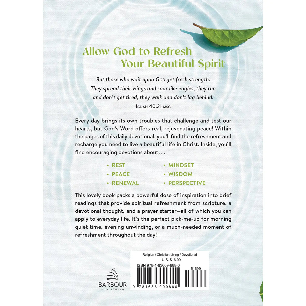 3 Minute Refresh Devotional for Women