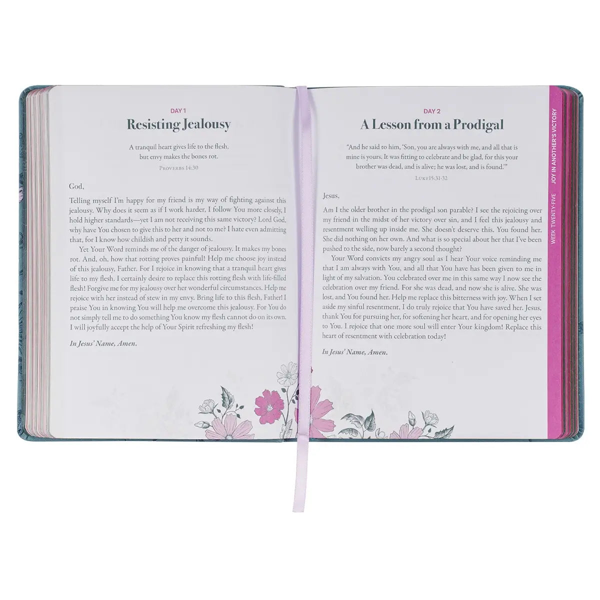 Consider it All Joy Leather Devotional