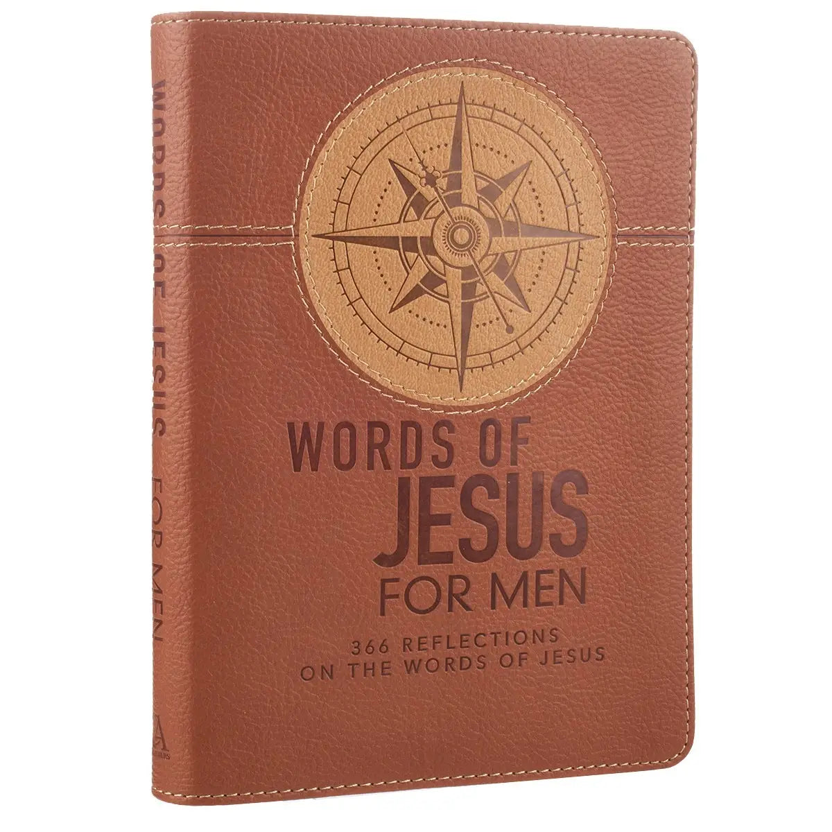 Words of Jesus for Men Leather Devotional