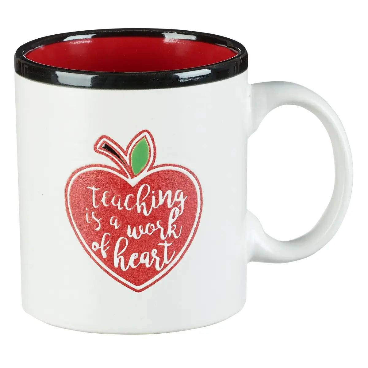 Teaching is Work of Heart Mug