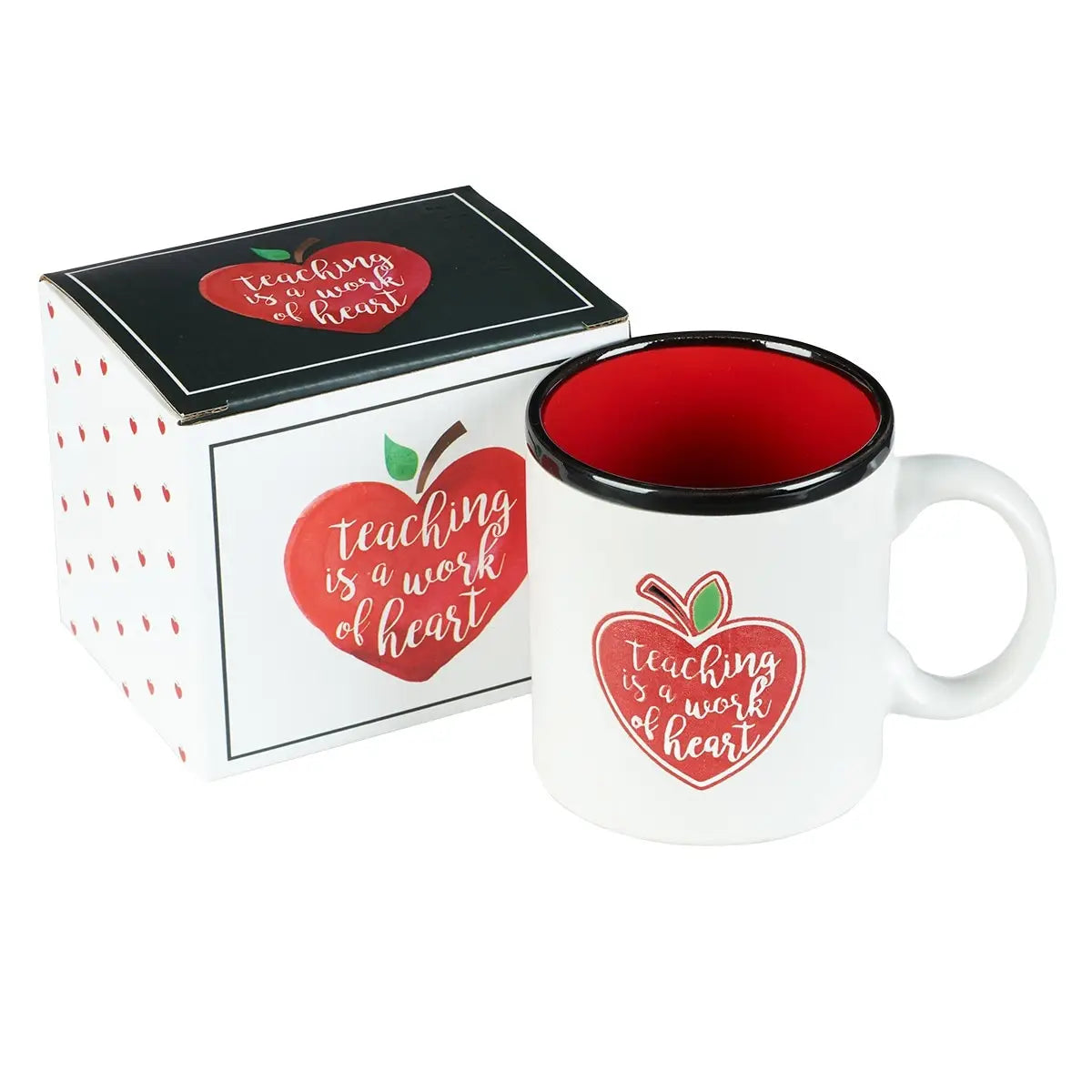 Teaching is Work of Heart Mug