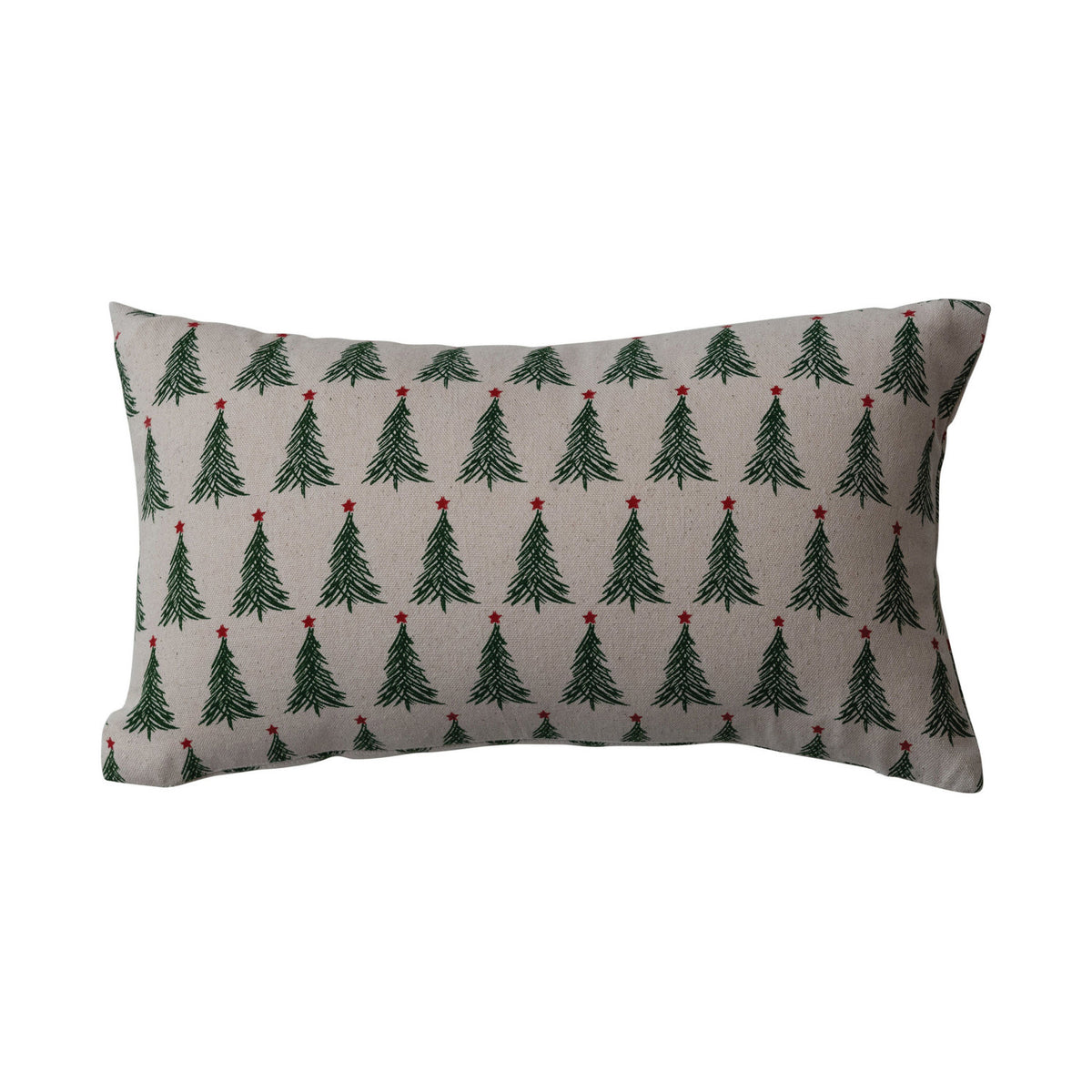 Christmas Trees Lumbar Pillow