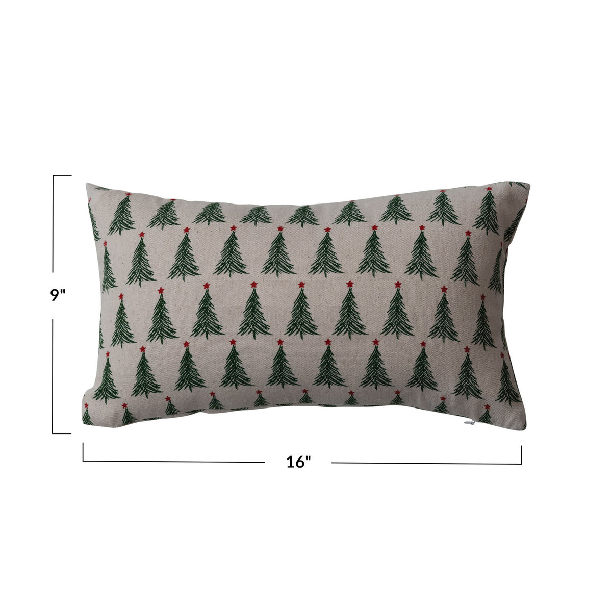 Christmas Trees Lumbar Pillow