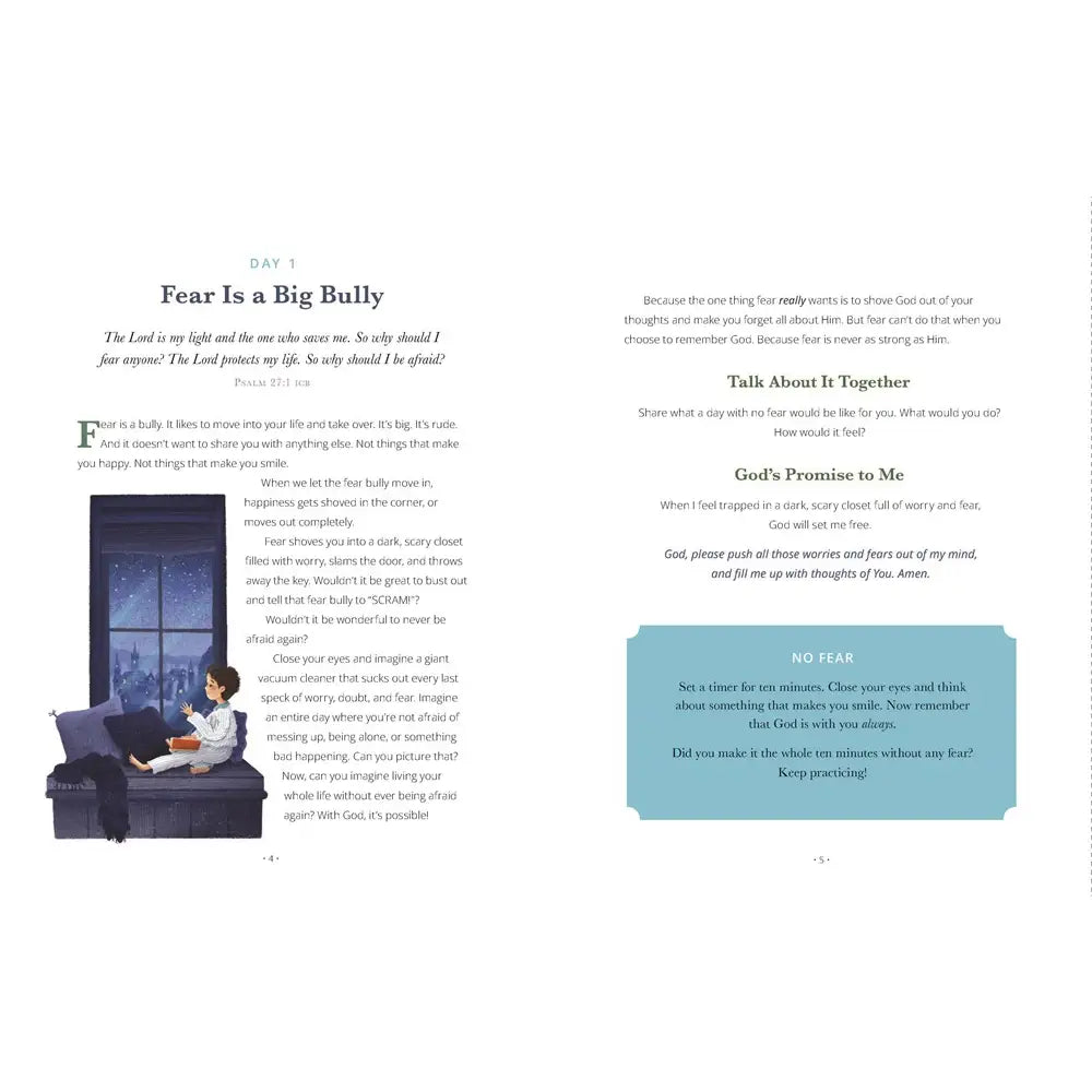 Calm Thoughts for Kids: 90 Devotions for Anxious Days