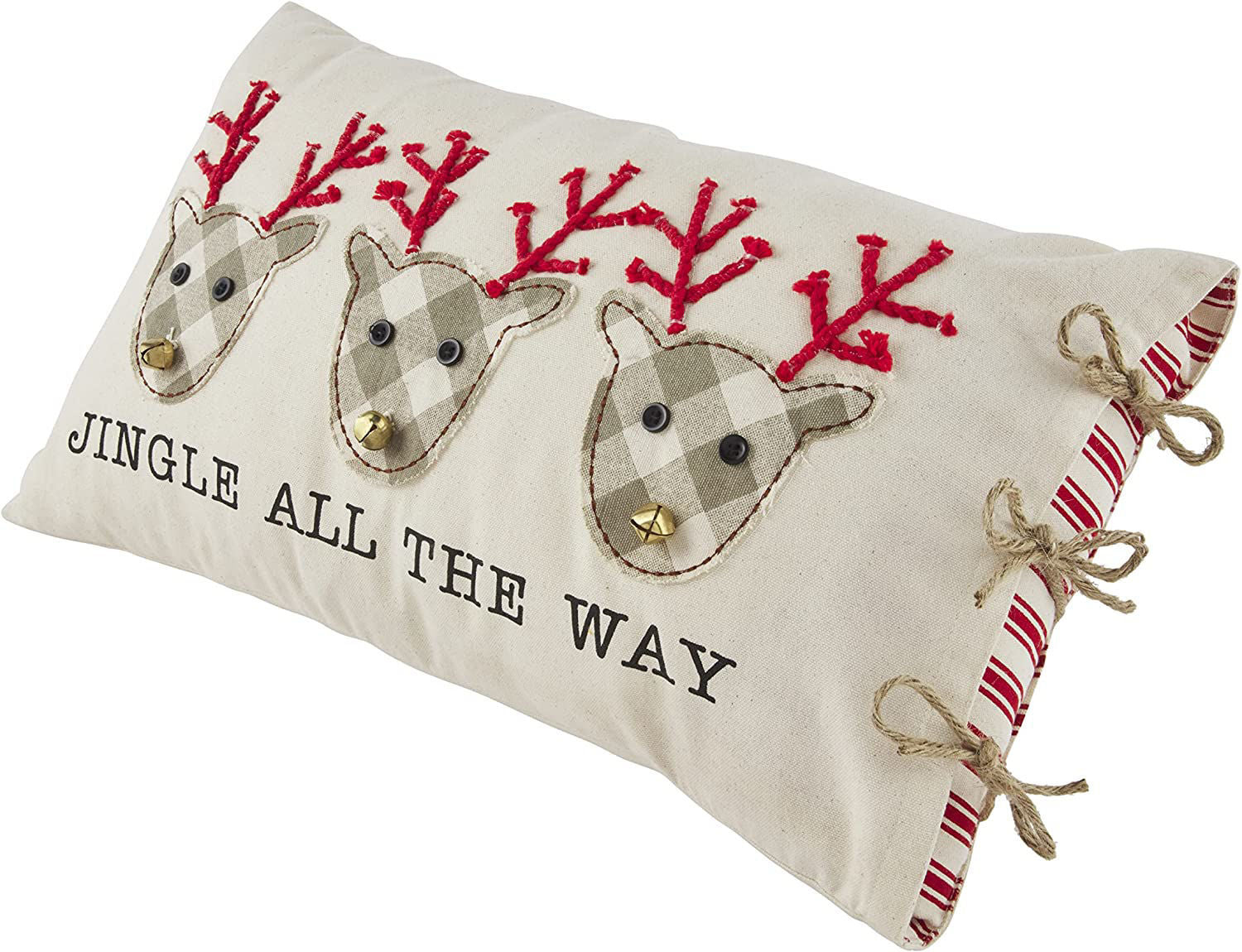 Jingle Reindeer Pillow