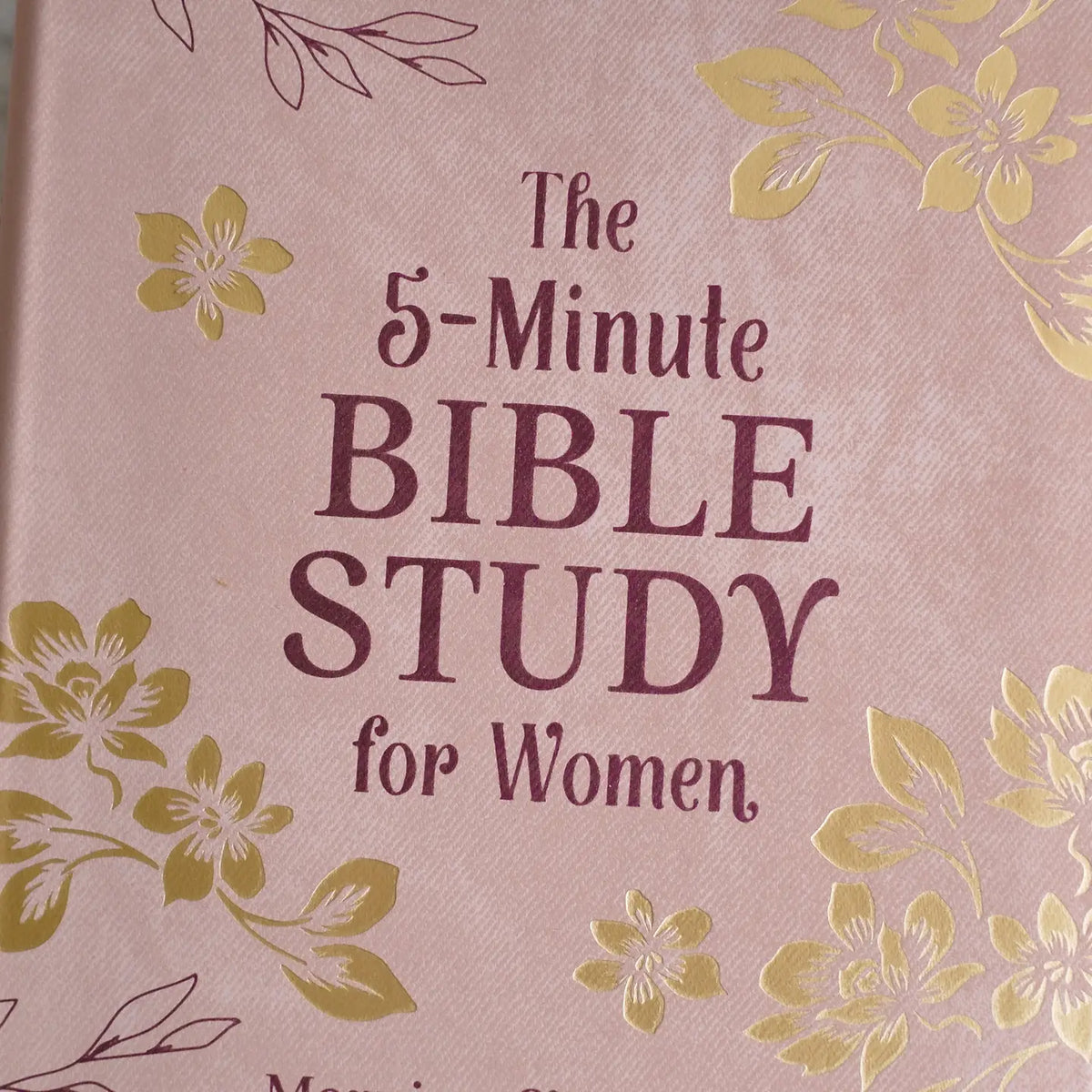 The 5 Minute Bible Study for Women