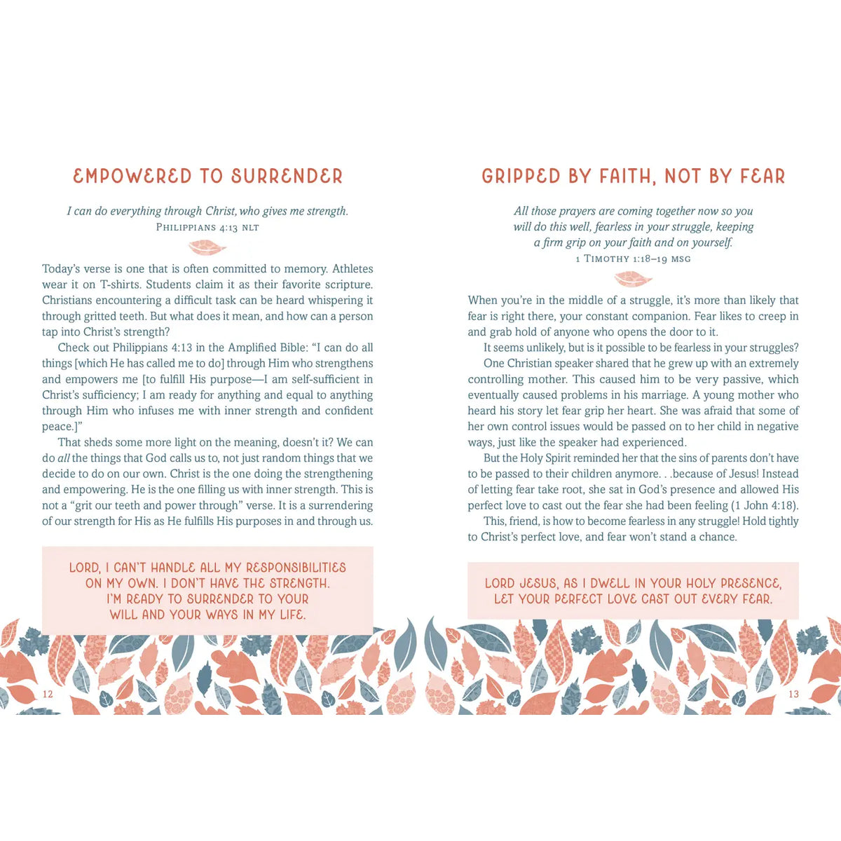 Strength for the Struggles Devotional