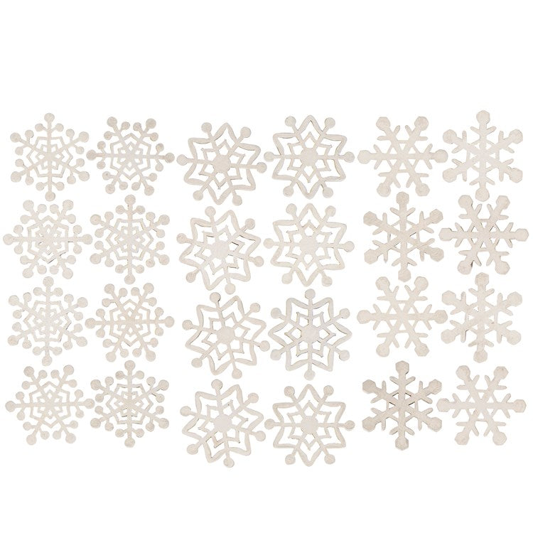 Mini Snowflakes - Set of 24