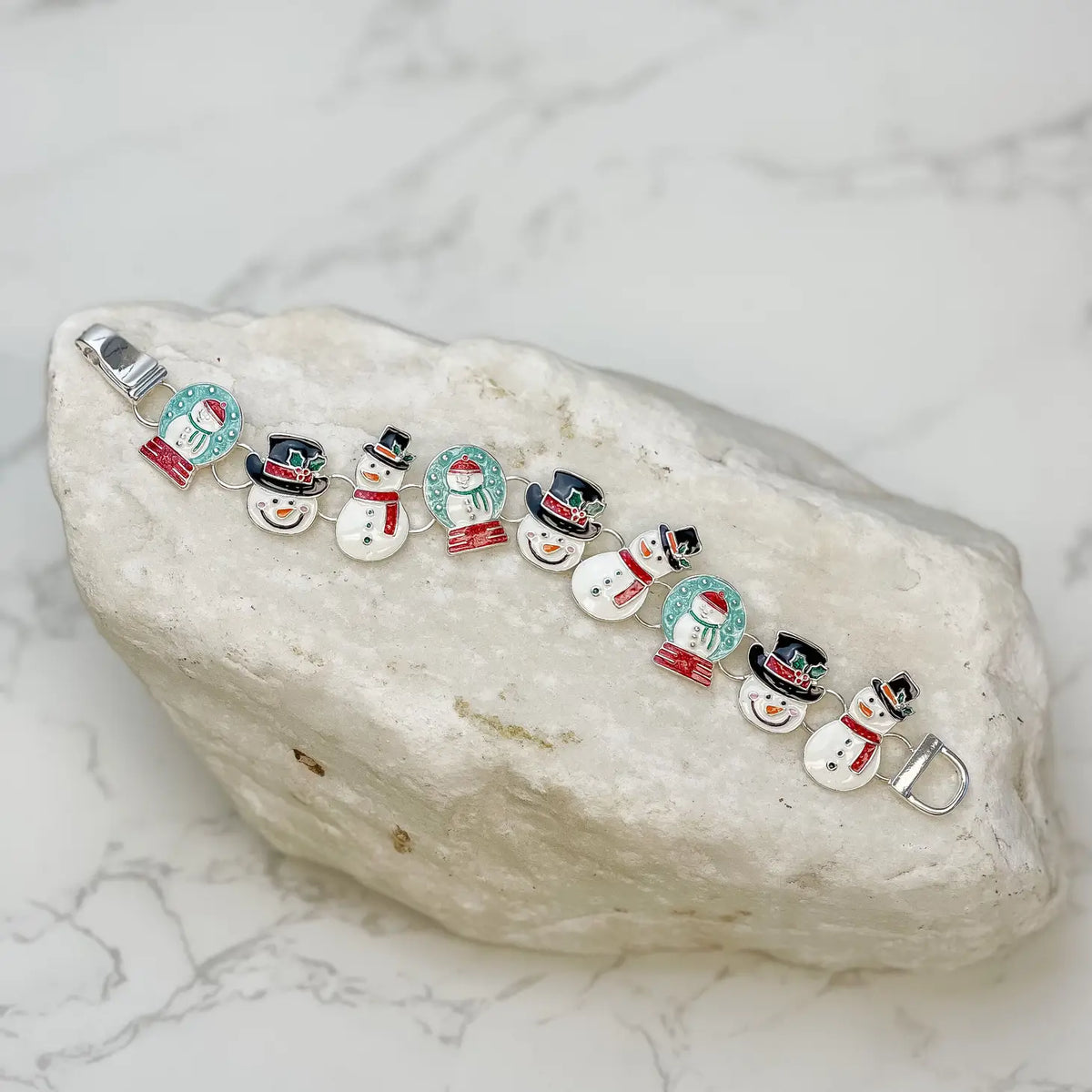 Snowman Magnetic Bracelet