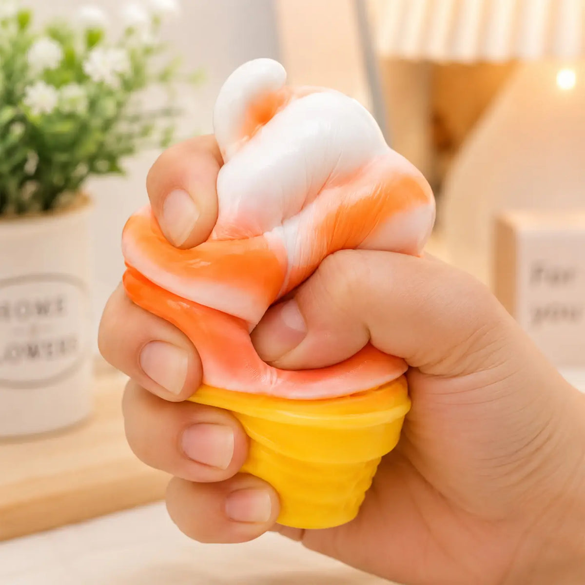Ice Cream Cone Squishy
