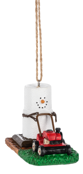 S’mores Lawn Mowing Ornament