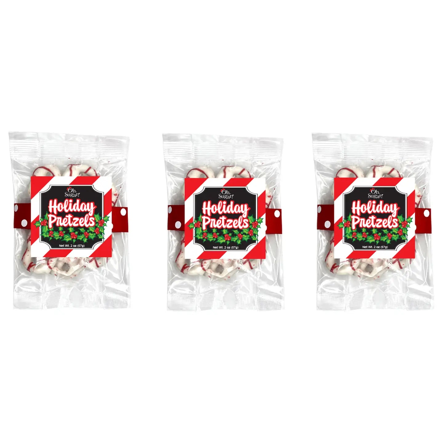 Holiday Yogurt Pretzels