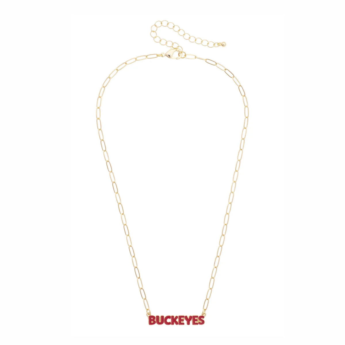 Ohio State Buckeyes Nameplate Necklace