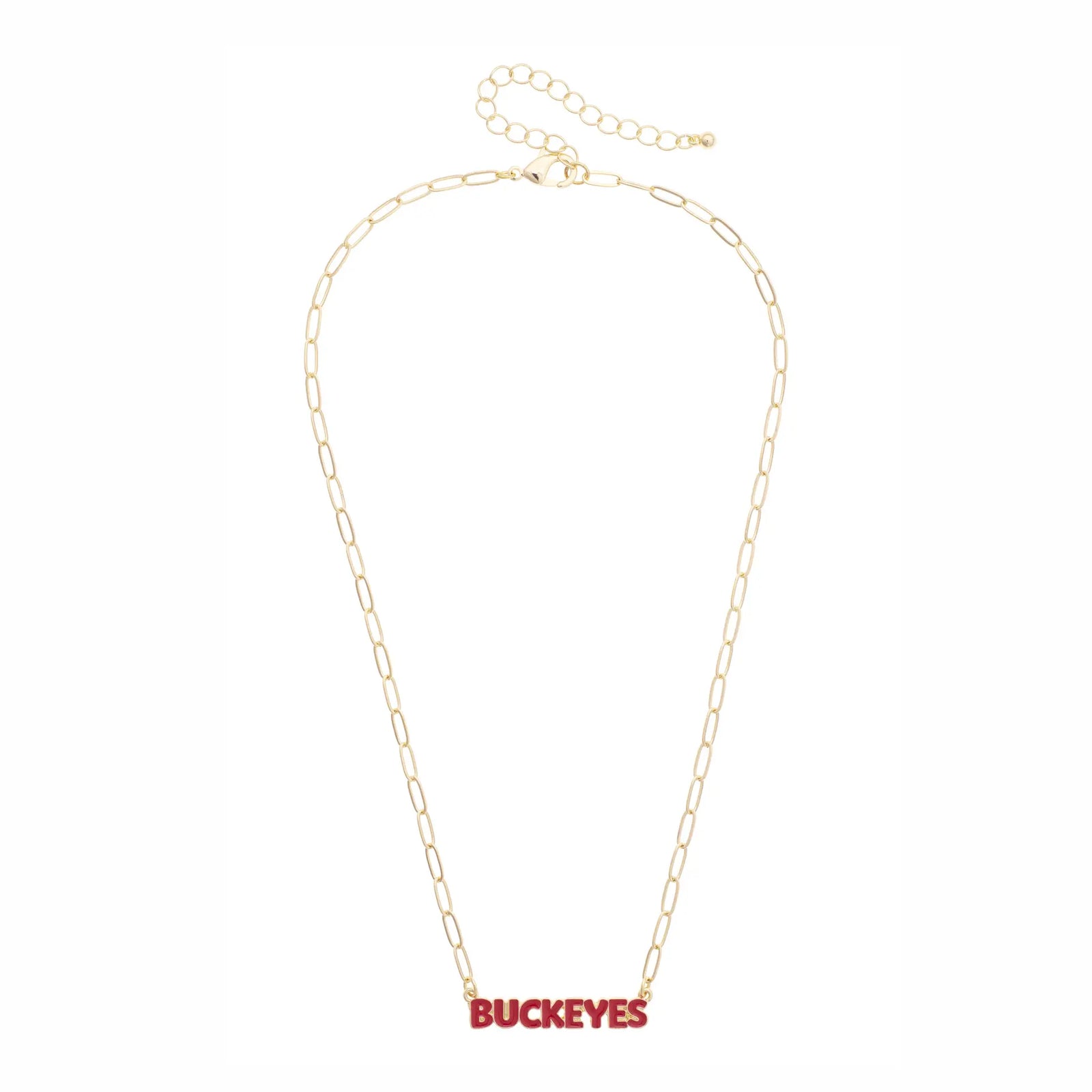 Ohio State Buckeyes Nameplate Necklace