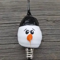Snowman Silicone Bulb