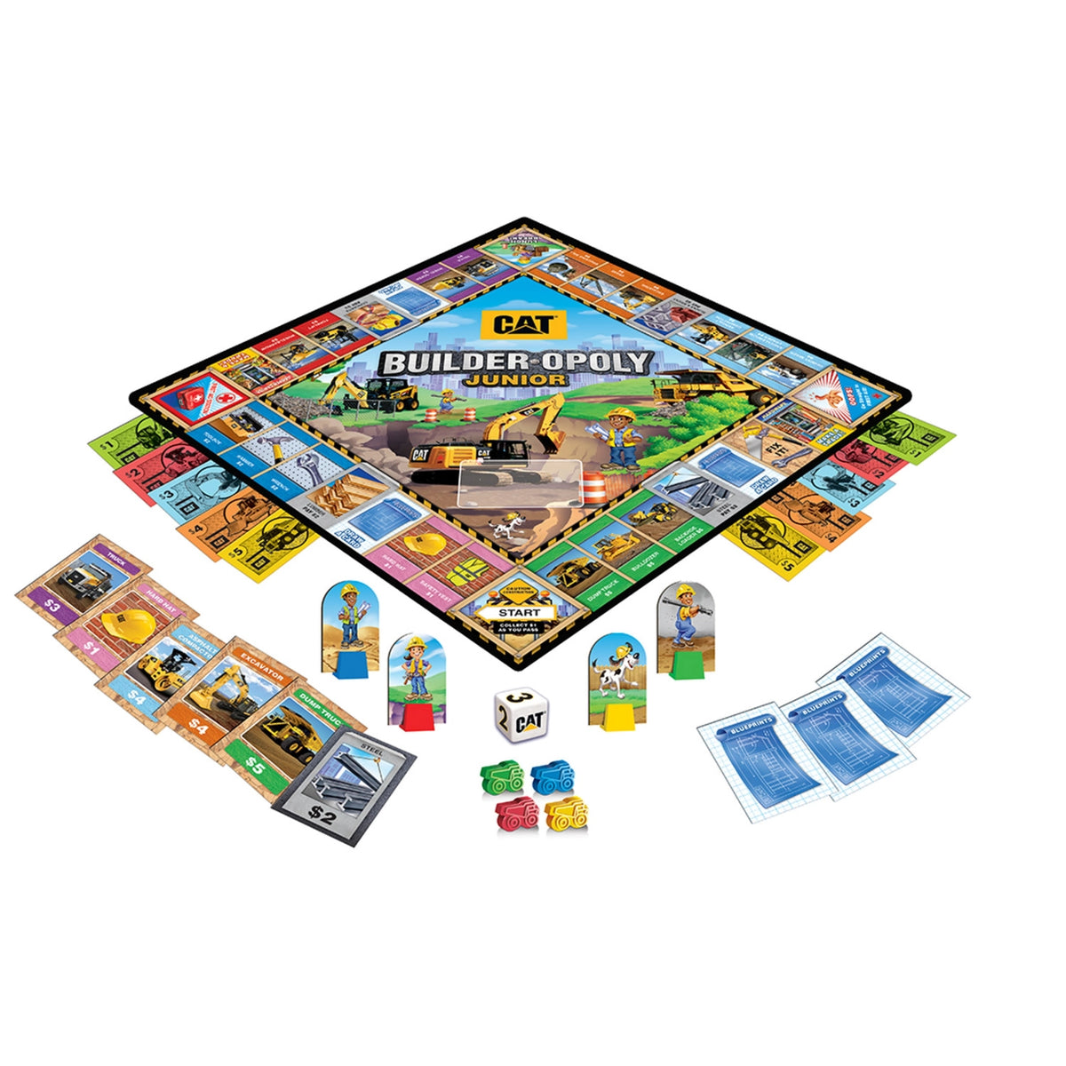 Cat-Builder Opoly Junior Game