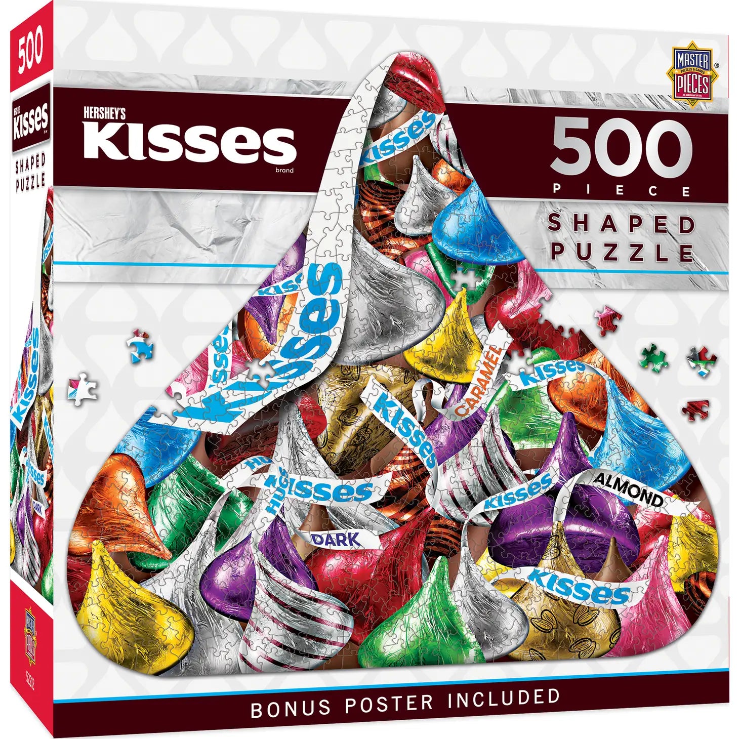 Hershey Shaped Kiss 500 piece Puzzle