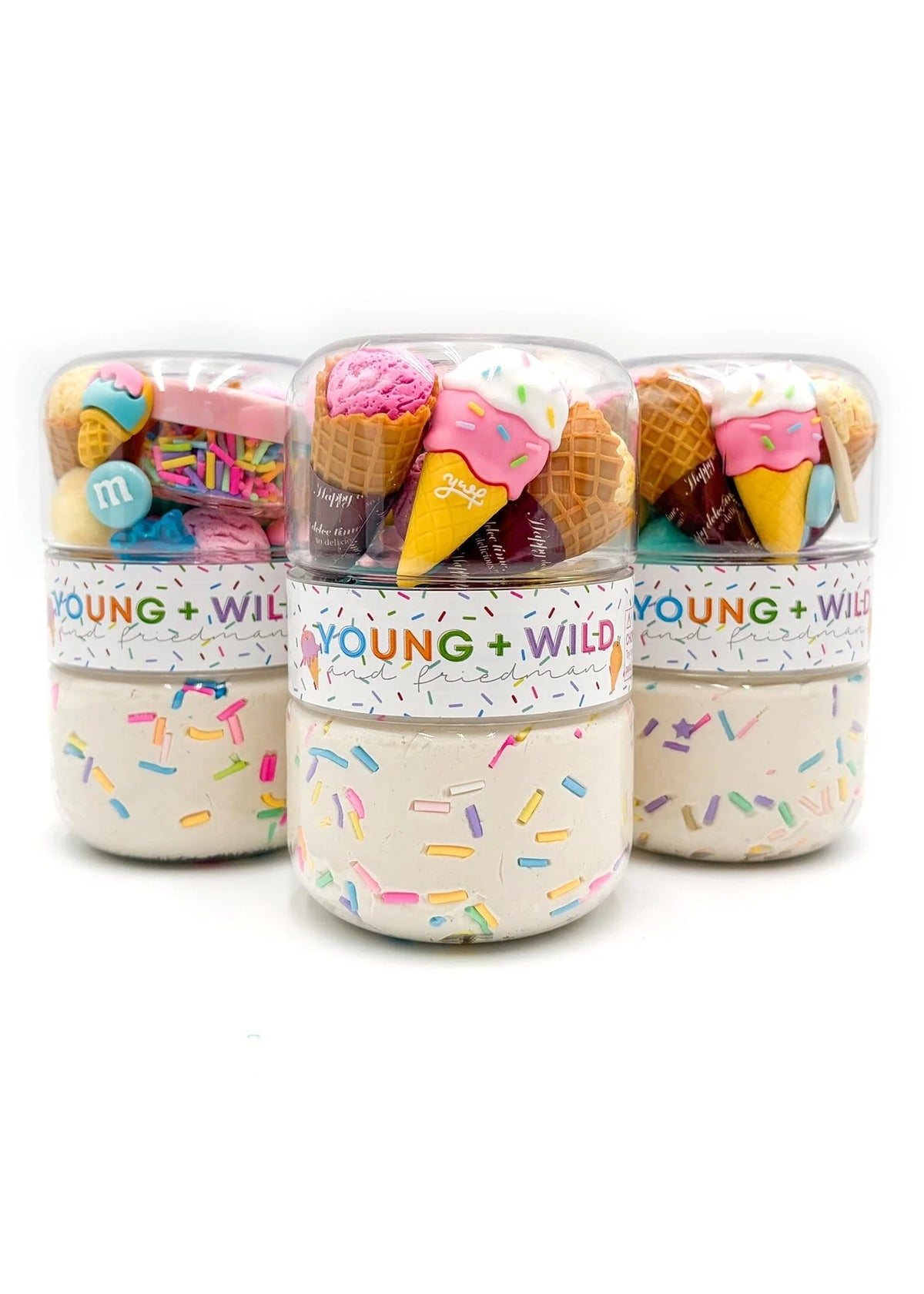 Grab &amp; Go Dough Jar - Ice Cream