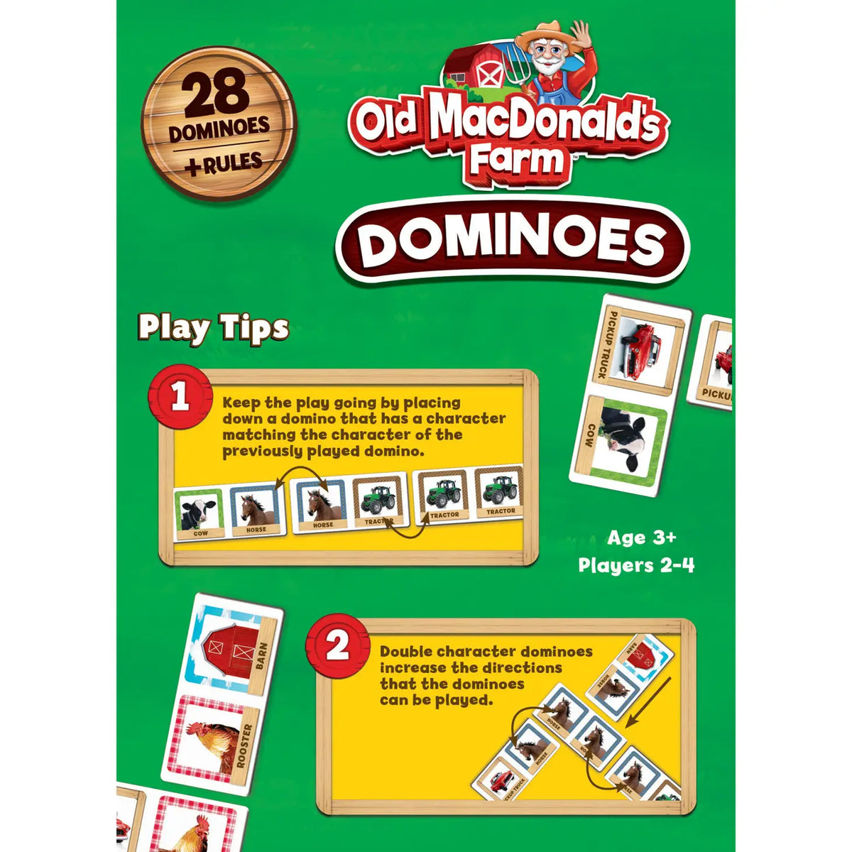 Old MacDonald Farm Dominoes