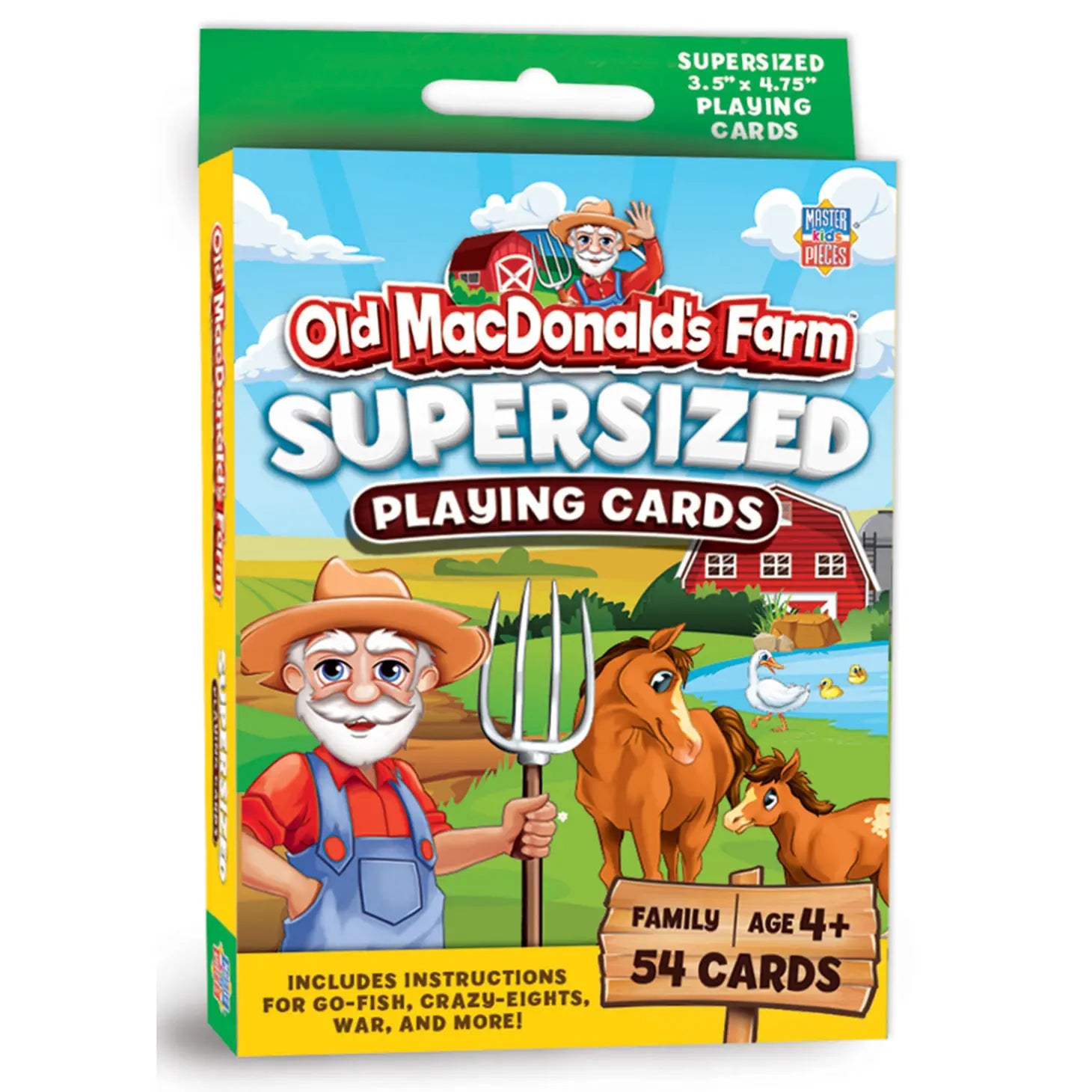 Old MacDonald’s Farm Jumbo Playing Cards