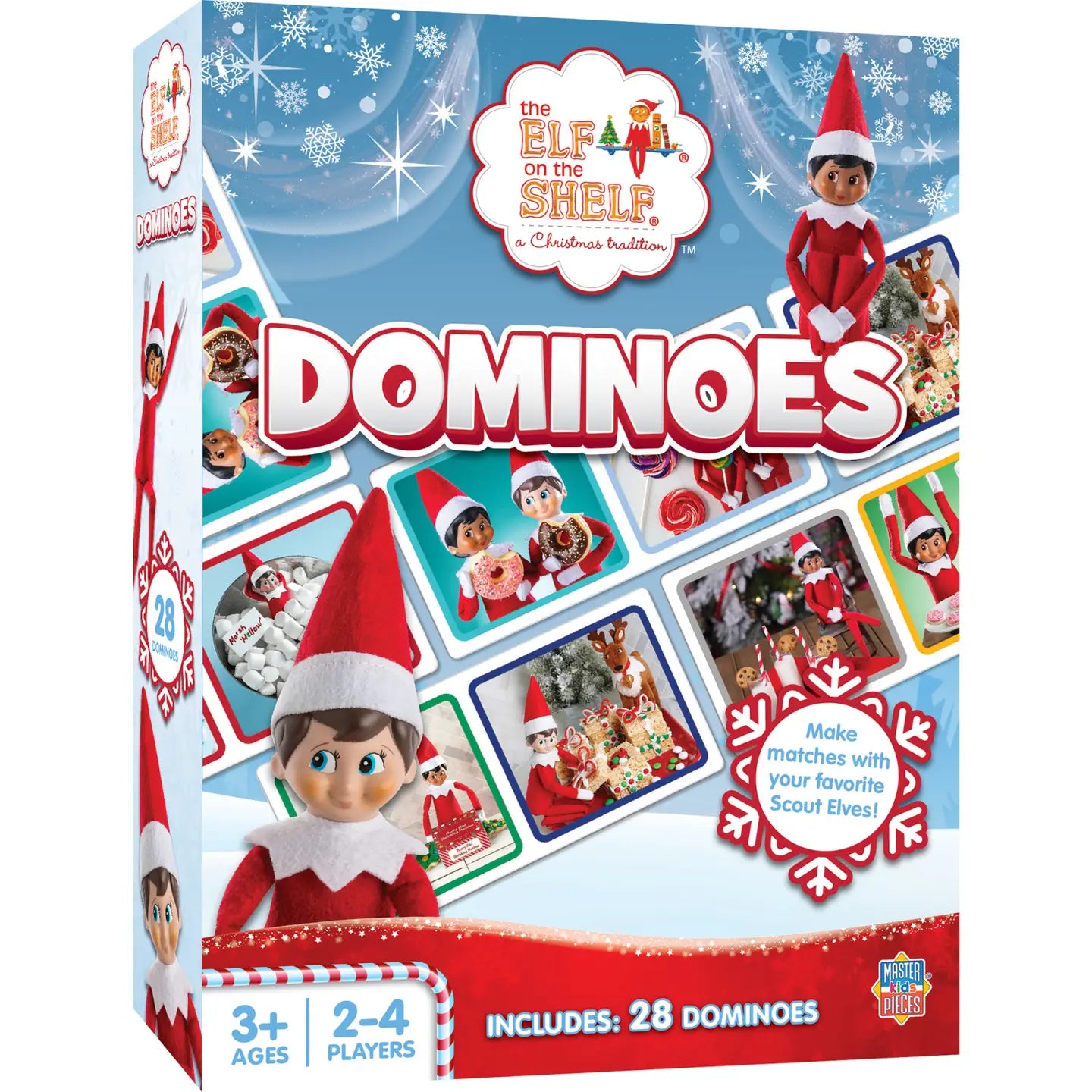 Elf on the shelf picture dominoes