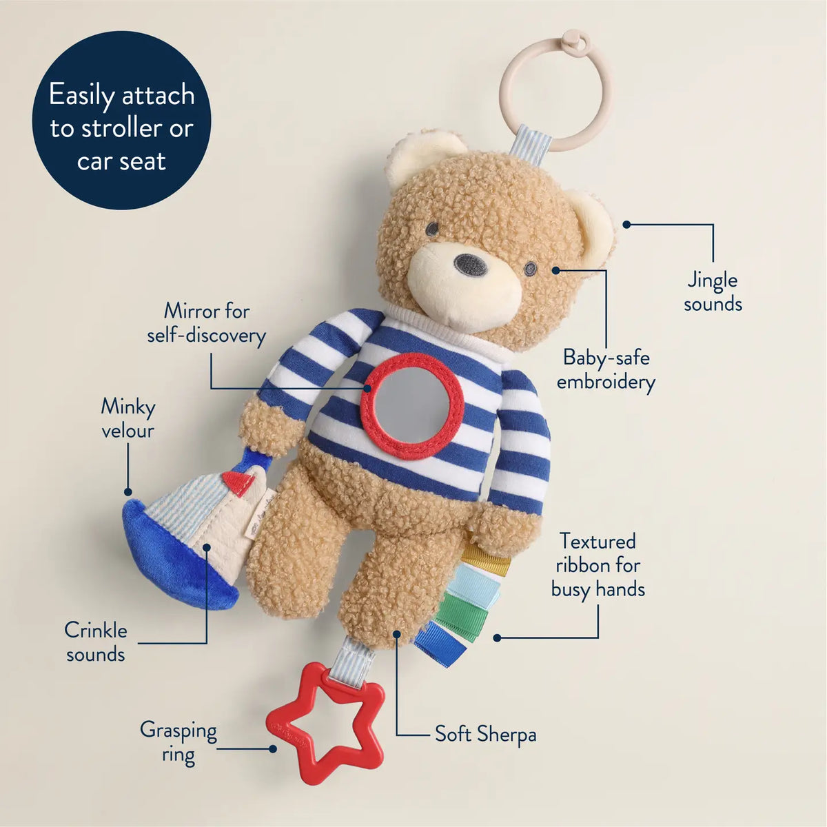Itzy Traveler Bear
