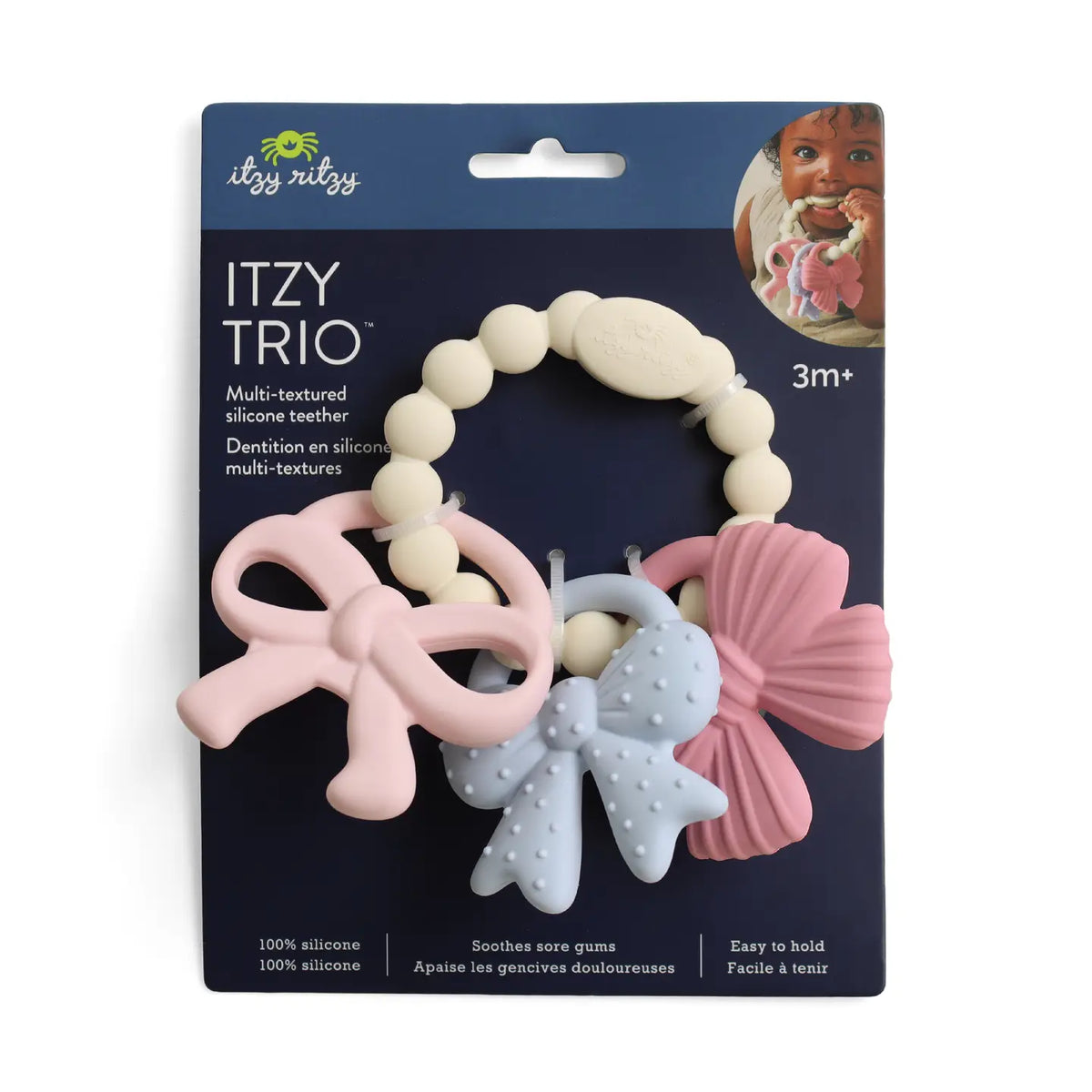 Itzy Bow Trio Ring