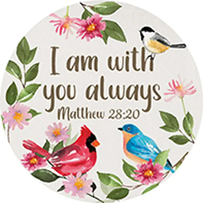With you always car coaster