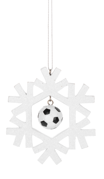 Snowflake Sports Ornaments - 4 Styles