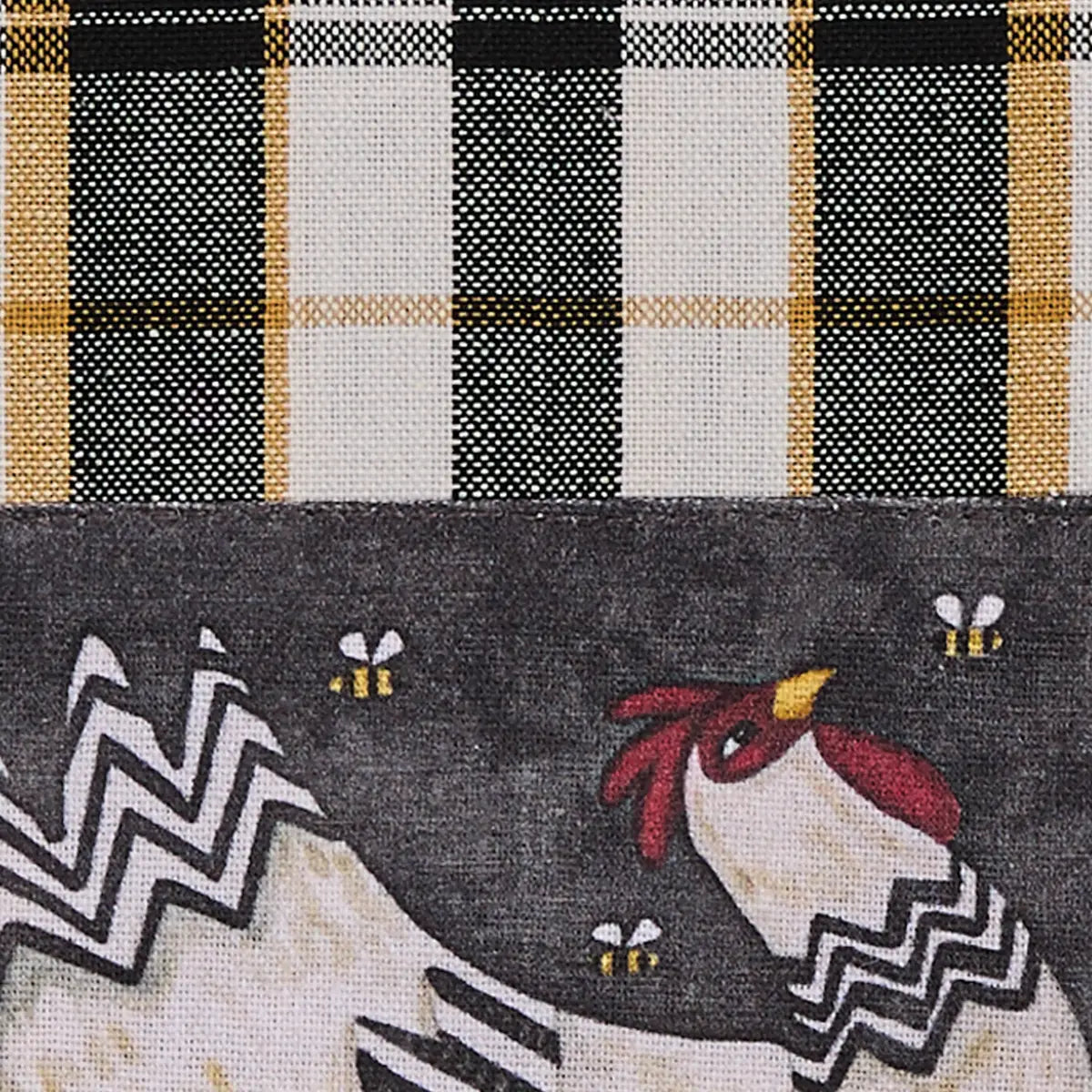 My Little White Hen Dishtowel