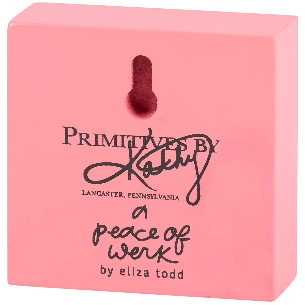 You Make My Heart Happy Block Sign