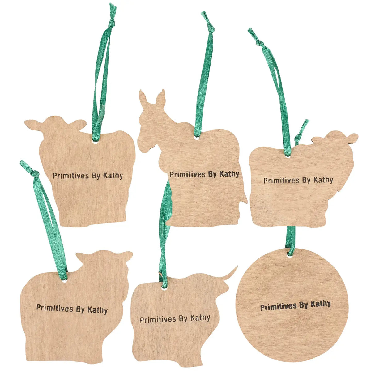 Christmas Animal Mini Ornament Set