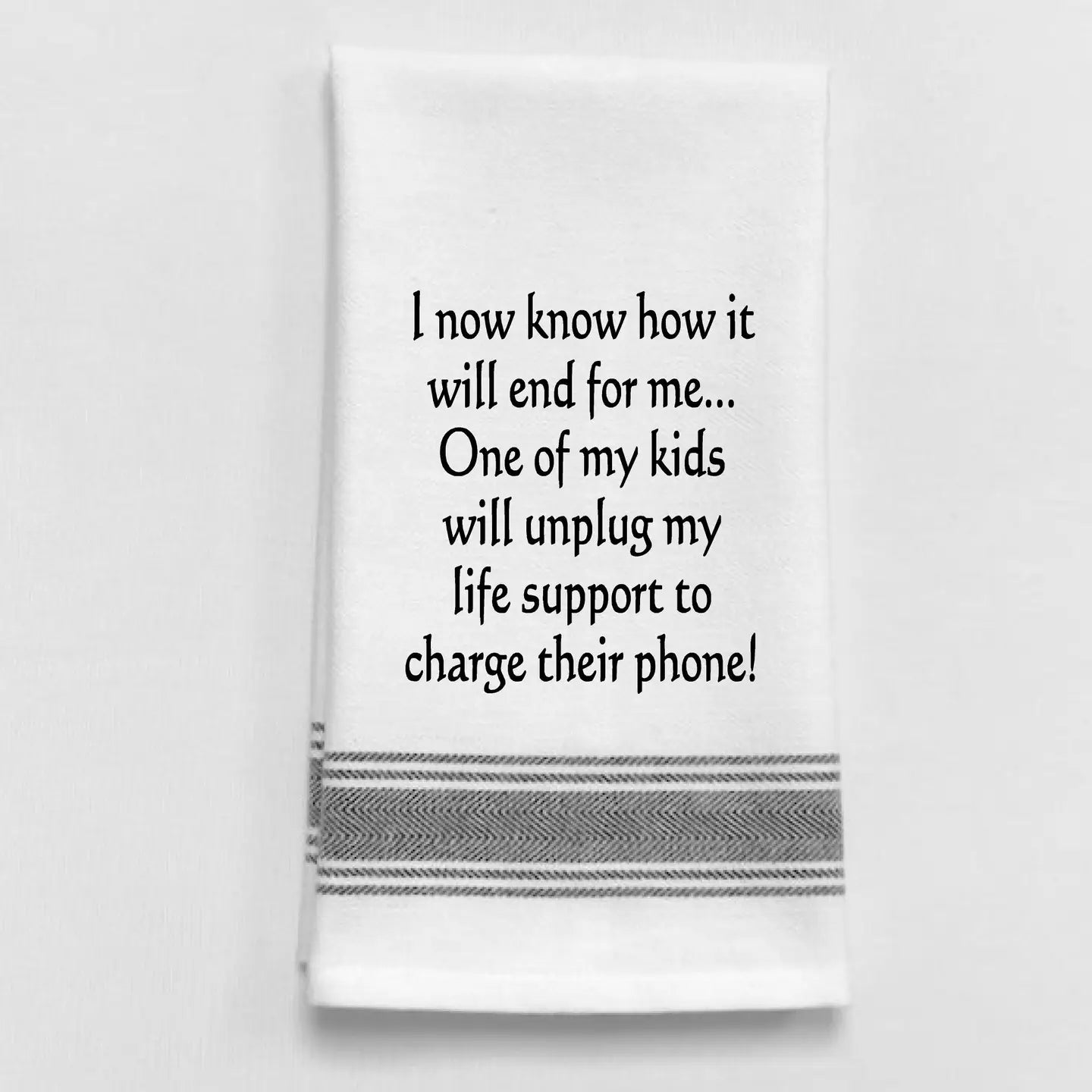 How it Will End Dishtowel