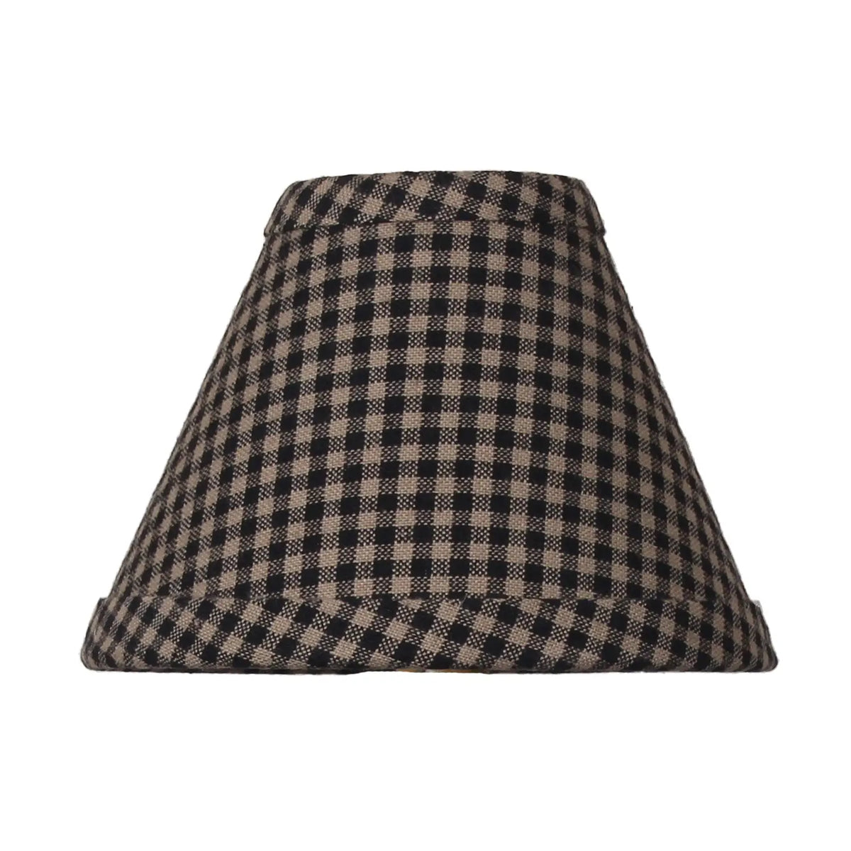 Newbury Gingham Black 6” Shade