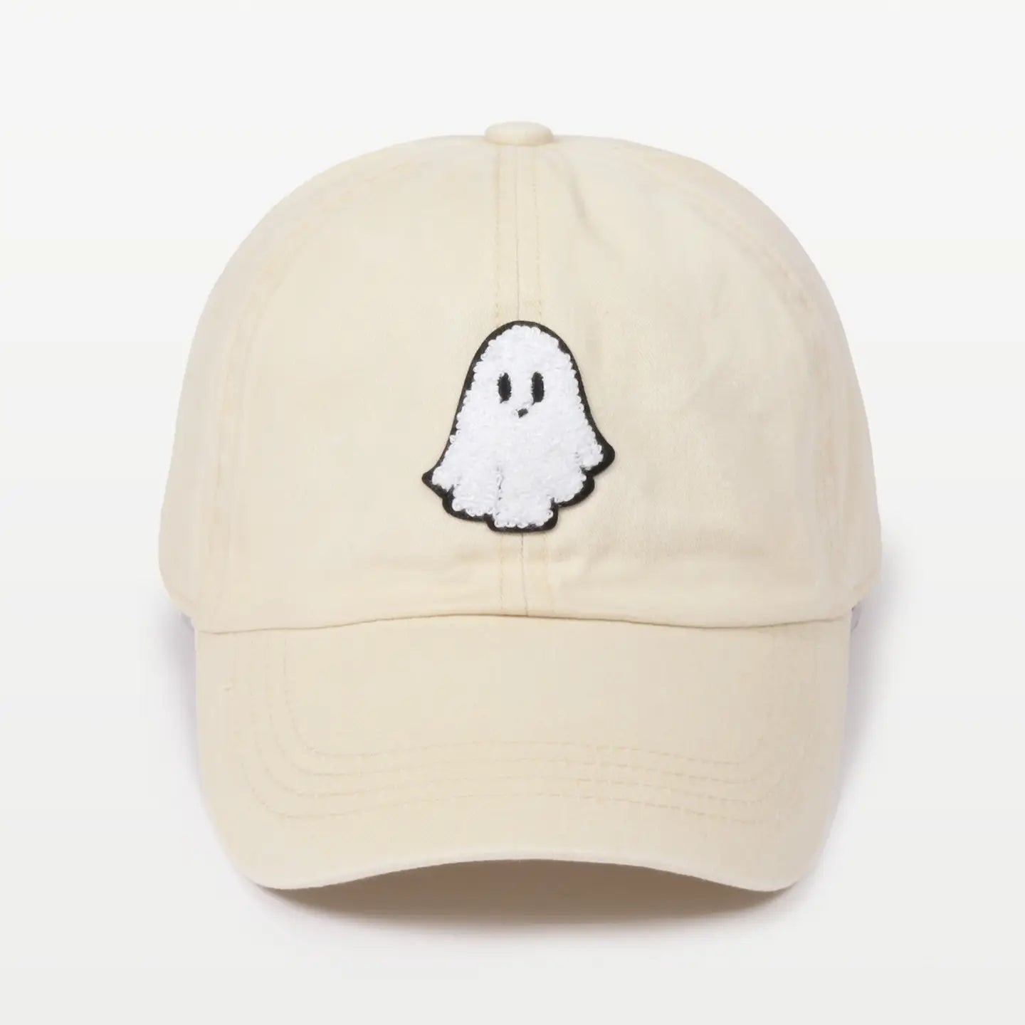 Ghost Chenille Patch Baseball Cap - 3 Styles
