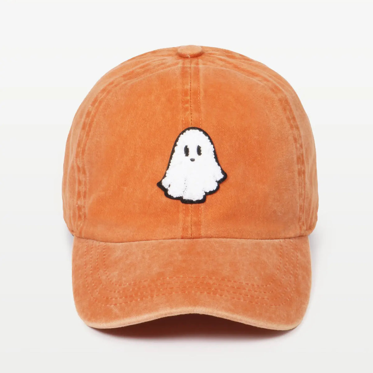 Ghost Chenille Patch Baseball Cap - 3 Styles
