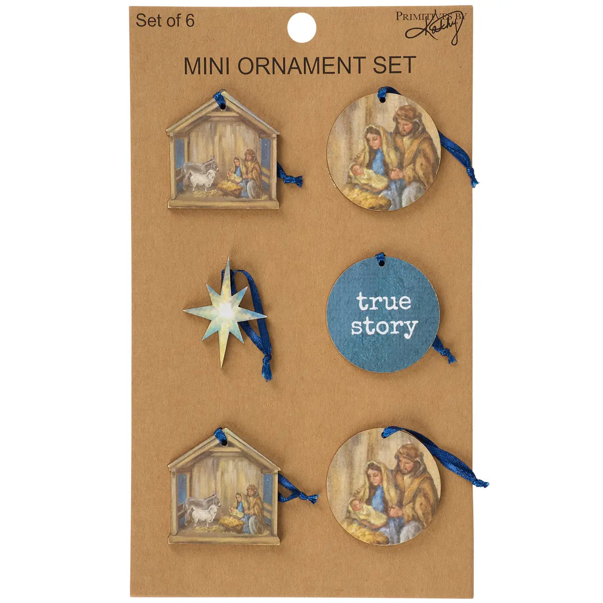 Nativity Mini Ornament Set