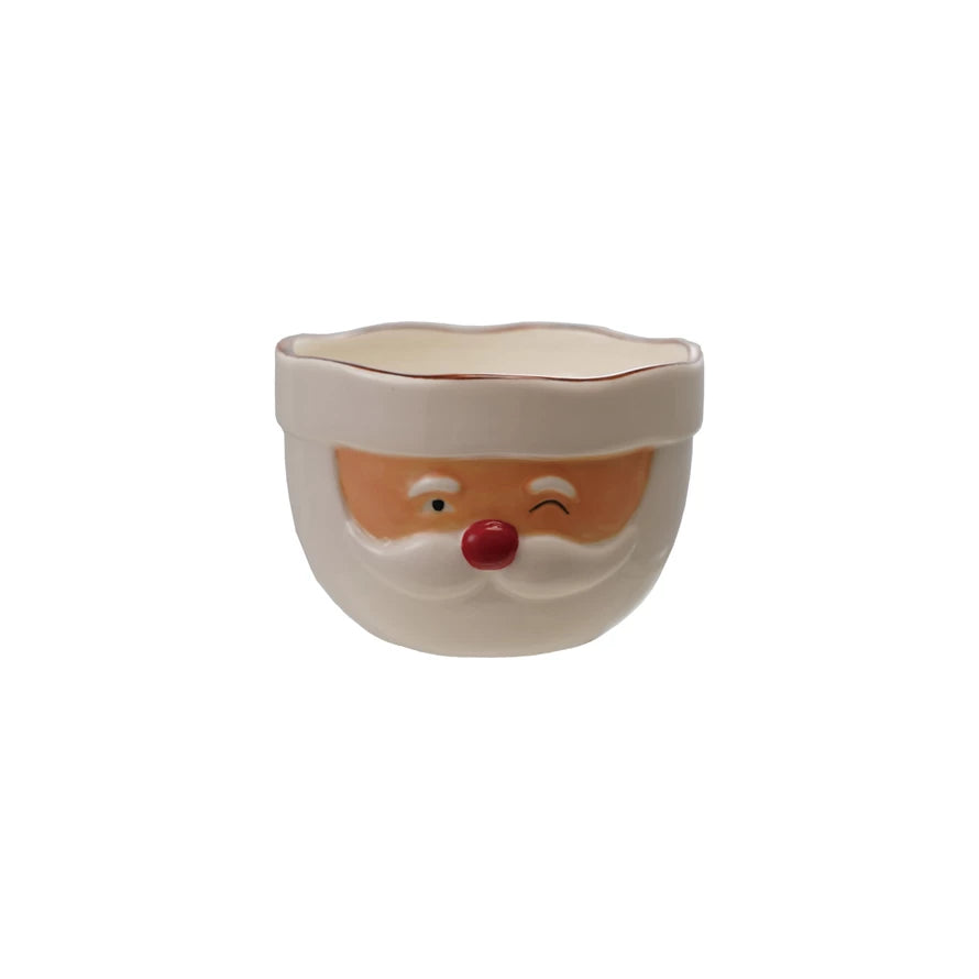 Santa Head Mixing Bowl - Small
